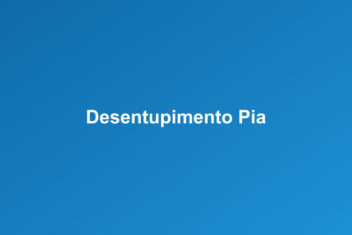 Desentupimento de pia em Sumaré – desobstrução profissional